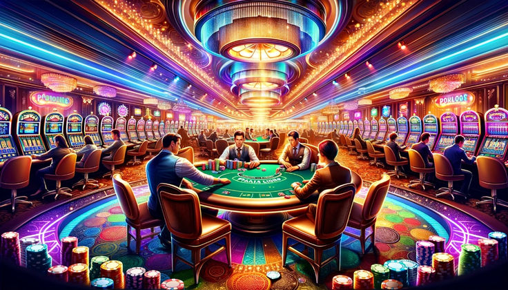 Golden Lady Casino کھلاڑیوں کے لیے لائیو کیسینو سیکشن